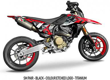 Austinracing24 Hypermotard 698 mono Twin Slip-onAustinracing